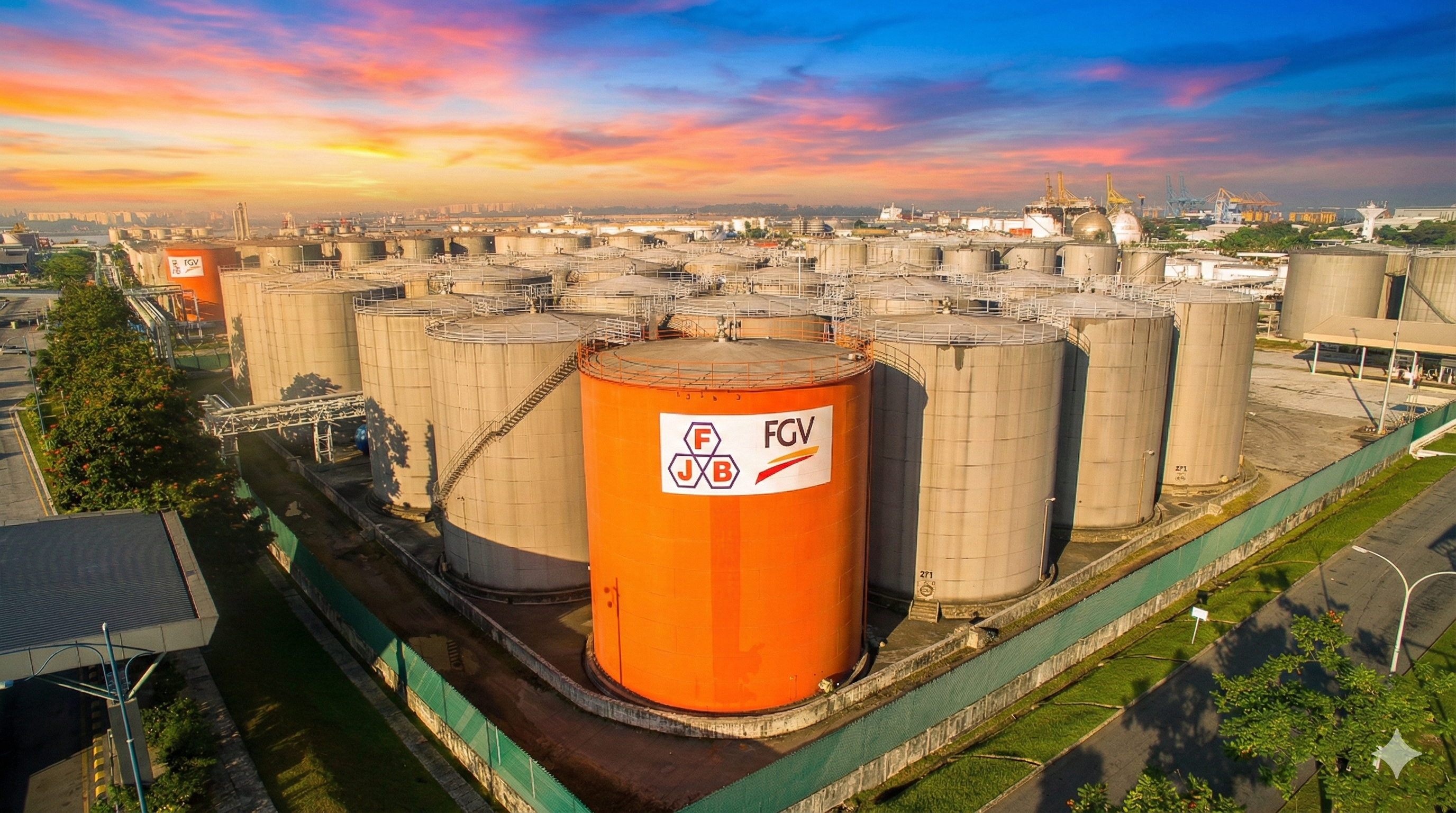 Oleochemical tank storage